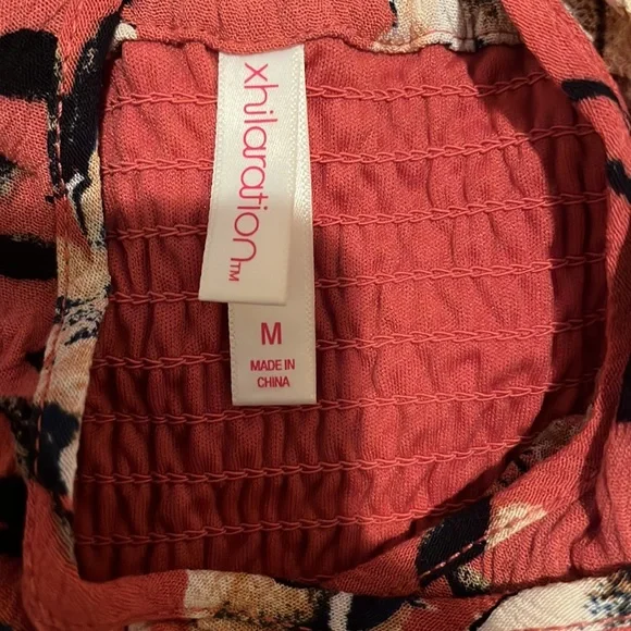 Floral halter Target dress. Size M. - Picture 4 of 5